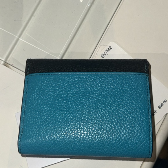 Coach Black, Green, and Blue Wallet - Picture 8 of 8